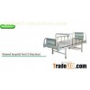 nursing medical equipment Manual hospital adjustable medical beds with overbed plate