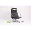 Chromed Aluminum Ergonomic Office Furniture Chiars / Lounge Chair with 4 Fixed Legs