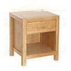 Small Simple Ash Wood Furniture Unique Square Bedside Table With Drawer
