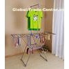 Elegant Practical Folding Clothes Rack for Towel and Shoes Rack Removable and Adjustable