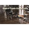 Living Room Modern Leather Upholstered Arm Chair, Stainless Steel Frame;loung chair Dongguan