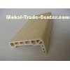 Recycled Wood Plastic Composite WPC Door Sideline , PVC Wrapped