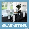 2011Modern Dining Table Glass Top WC-BT502