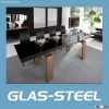 2011Modern Dining Table Glass Top WC-BT503