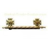 Dia. 20mm zinc alloy metal coffin furniture handle H016  with steel bar