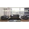 2 Seater Leather Sectional Sofa, Contemporary Luxury Leather Sofas Set