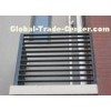Dark Grey Wood Plastic WPC Wall Cladding Grid for Out Door Air Condition