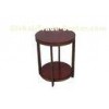 Modern Hotel Small Round WoodenCoffeeTables Furniture Dia 500mm