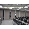 Conference Room Sliding Folding Partitions Movable Walls For Art Gallery