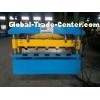 5.5kw Roof Sheet Roll Forming Machine with Touch Screen PLC Control System