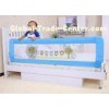 Blue Adjustable Folding Baby Bed Rails , Cartoon Safety Bed Rail