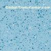 Blue Mirror 93% polishing Artificial Quartz Stone for vanity top , window sill