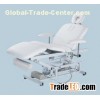 White or  blue color hydraulic beauty beds, Salon Beauty Facial Bed  Castor 3"