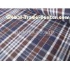 Competitive Price 100% Cotton Yarn Dyed Fabric , plain weave plaid 145 /147cm width
