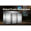 D1300L4 Stainless Upright Deep Freezer 1600L , Commercial Refrigerator Freezer