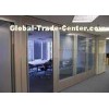 Office Glass Partition Walls , Sliding Glass Partitions For Exhibition Centers