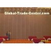 Hotel Sliding Partition Walls , Folding Wall  Sound Proof Door No Floor Track
