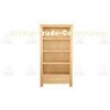 Study Room Ash Wood Furniture With 4 Tier Solid Wood Bookcase
