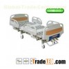 4 section PP Guardrail Manual hospital adjustable medical beds (3 - function) for disabled