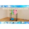 Manual  Stainless Steel Compound Tube Double Pole Clothes Rack  For Drying