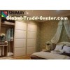 Customized Modern Wooden House Furniture Standard Wardrobe with Aluminum Frame