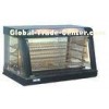 Black Glass Door Food Warmer Showcase for West Food Restaurant , 900x480x590mm