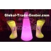 Single color Waterproof Led outdoor furniture Light Up Table Chairs for Garden