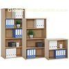 0.08mm PVC Deluxe Wooden Cube Bookcase Static Workstation Contemporary DX-111