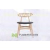 Custom High CH33 Wegner Ash Modern Wood Dining Chairs for Restaurant / Hotel