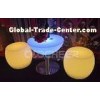 Portable Decorative Flashing Led Lounge Furniture Sets with Remote Control