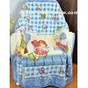 Blue Antistatic ISO Polyester Baby Blanket Thin , Washable Children Blanket For Home