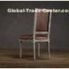 Luxury rustic high back leather dining chairscontemporaryKitchen furniture