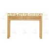 Simple Ash Wood Furniture Study Desk With Pure Hard Wood 2 Drawers