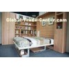 Multifunctional Hidden Space Saving Murphy Bed Wall Bed , E1 Grade Natural