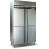Double Temperature Commercial Refrigerator Freezer With 4 Doors For Restaurant
