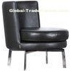 Contemporary Upholstered Chairs, Germany Pu / Leather Easy Chair, living room furniture chair Donggu