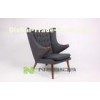 Solid Wood Frame Fabric Modern Living Room Chairs , Classic Hans J Wegner Papa Bear Chair
