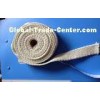 High Temperature Fiberglass Rubber Tape , 3mm - 6.0mm Thickness