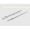 Self closing Undermount Drawer Slides With Plastic Roller 250mm - 600mm Length