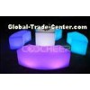 Fashionable illuminated Led Lounge Furniture / Luminous Balcony table sets