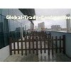 Green Partition Isolation WPC Garden Fence For Landscape and Building
