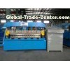 Corrugated Metal Panel Roll Forming Machine with 1250mm Feeding width for Simple House