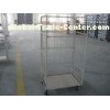 Customized 3 Side Foldable Steel Rolling Carts Workshop Nestable Hand Truck