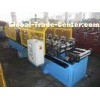 Durable Using Metal Ridge Caps Roll Forming Machine Driven by Chain