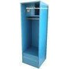 Vertical Blue Welded Perforation Steel Locker With 1 , 2 , 3 , 4 , 5 , 6 Tier
