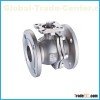 High mounting pad flange ball valve 150lb