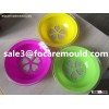 China PS mold, dual injection dish plate mold, multi color tray mold, rotational tray mould