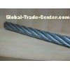 Galvanized ASTM Crane Wire Rope 1 x 37 For Chemical Metallurgy