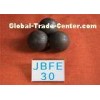 Even Hardness 56hrc - 59hrc B2 D30MM Grinding Media Balls No Surface Defects for Power Stations