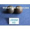 High Surface Hardness 61 - 63hrc Grinding Media Balls B2 D40mm Even hardness for Cement Plants